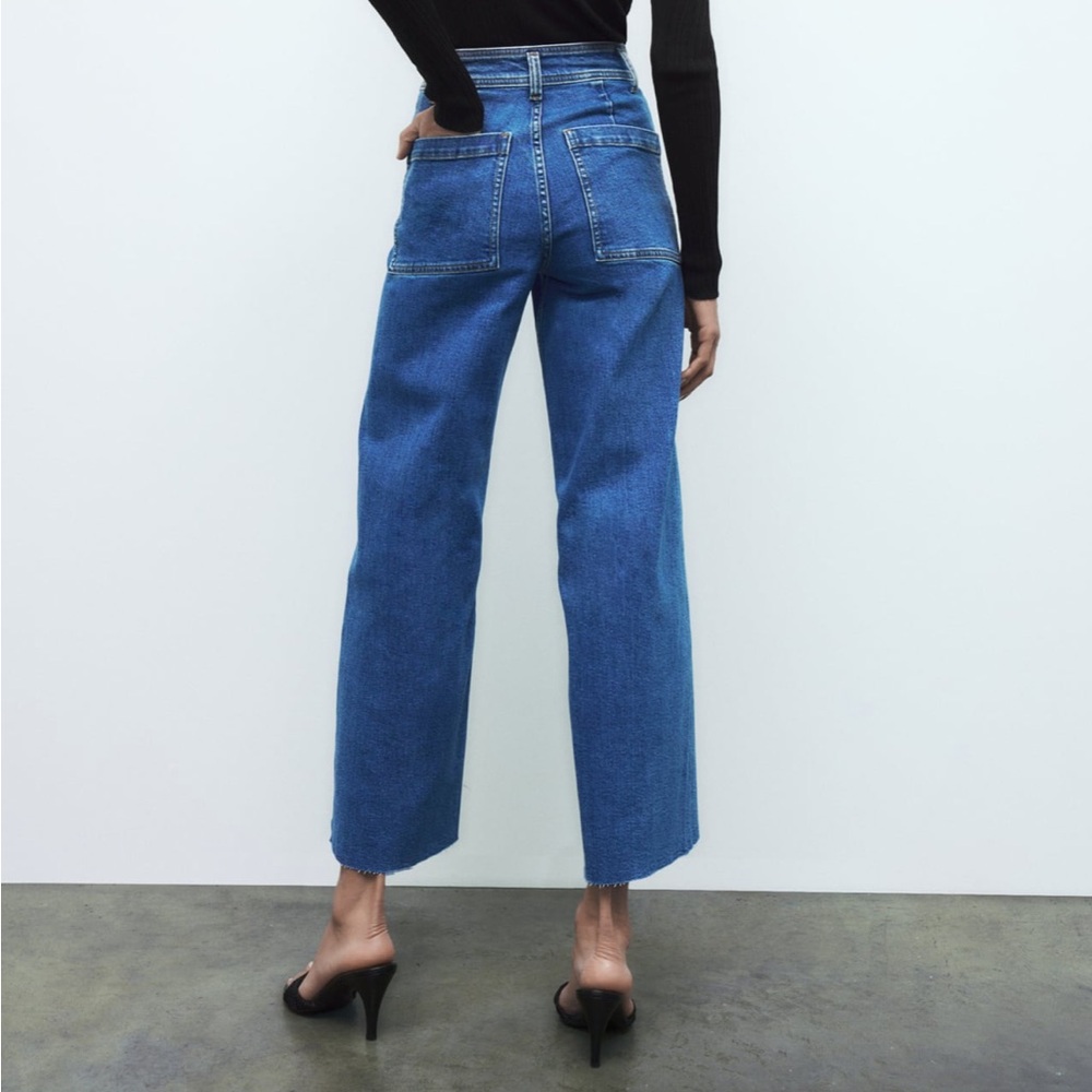 ZARA cropped jeans - Picture 3 of 6